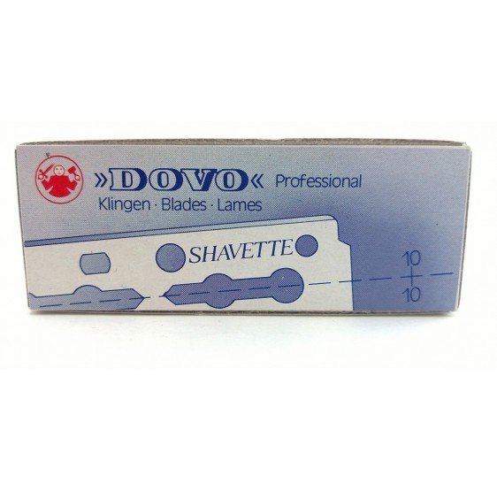 DOVO single use shavette blades 10+10