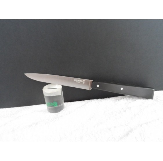 Couteau OPINEL N125 microdenté 11cm noir