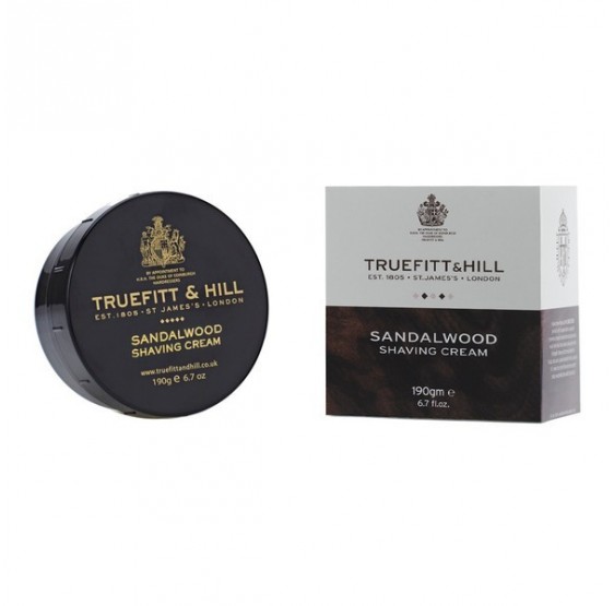 Truefiit & Hill shaving soap, sandalwood