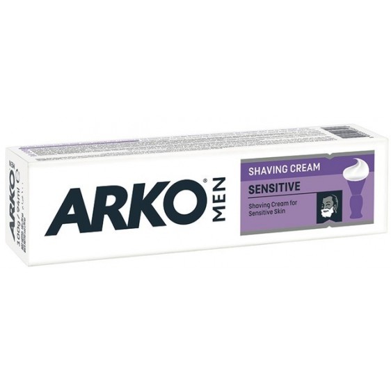 Crème à raser tube Arko peaux sensibles 100ml