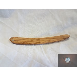 Straight razor scales olivenwood 4 to 5/8