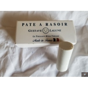 Pâte à rasoir Gustave Lalune  pour appliquer sur cuir a rasoir coupe-choux