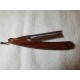 Gustave Lalune 5/8 straight razor "English Archer" leef scales