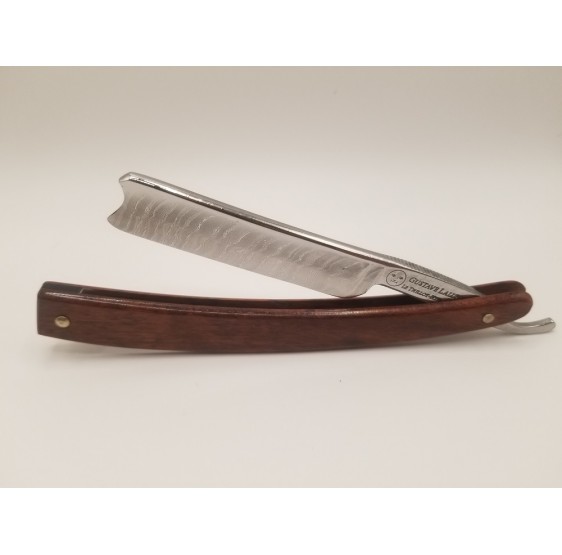 Gustave Lalune 5/8 straight razor damas steel
