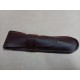 Razor leather case brown