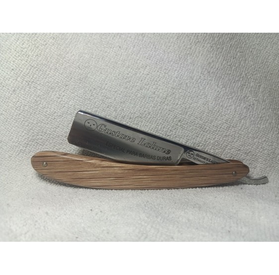 Gustave Lalune 8/8 straight razor Barba Duras!